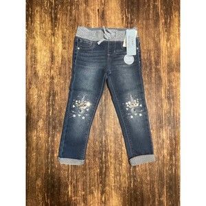 NWT Blue Ink flip sequin unicorn skinny fit pants size 5